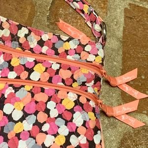 Vera Bradley Crossbody Bag Confetti Pattern Vera Bradley Purse Quilted Handbag